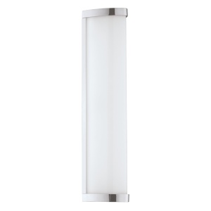 Aplica LED pentru baie EGLO Gita 2, 8.3W, IP44, crom si alb, 35 cm