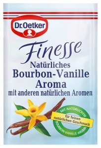 Aroma naturala de vanilie Bourbon Dr. Oetker, 11 pachete x 5g, vegan