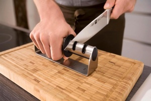 Ascutitor de cutite ZWILLING TWINSHARP Select, 2 module, argintiu - Img 4