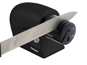 Ascutitor electric Beper P102ACP001, 10W, motor puternic, negru