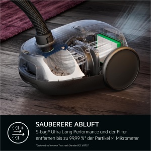 Aspirator AEG CLEAN 6000, 850 W, 12 m actiune, albastru - Img 4