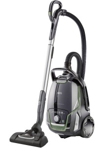 Aspirator AEG VX9-2-OKO, 700W, 5L, negru-verde, 70 material reciclat