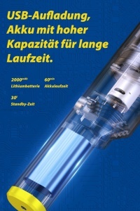Aspirator auto Goodyear GOD2116, putere 100W, compact, usor de utilizat - Img 7