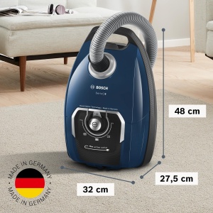 Aspirator Bosch Serie 8 BGB75X494, 650 W, albastru, ideal pentru alergici - Img 2