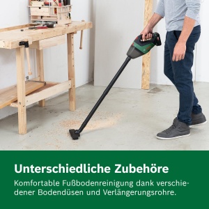 Aspirator Bosch UniversalVac 18, 2.5 Ah, 18 Volt, usor si puternic - Img 6