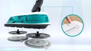 Aspirator Bosch Unlimited 7 ProHygienic Aqua, 2-in-1, HEPA, Alb - Img 4