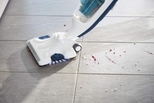 Aspirator cu aburi Rowenta Clean Steam Revolution RY7757 alb-albastru functie 2 in 1 - Img 3