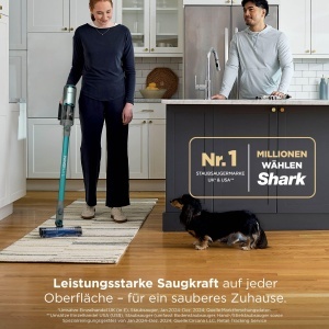 Aspirator cu acumulator Shark PowerLite BU1623EU, 40 minute autonomie, tehnologie FloorDetect - Img 3