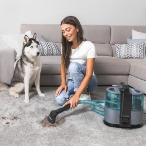 Aspirator cu cablu Cecotec Conga 4000 Carpet-Spot Clean XL 600W 3-in-1 2 rezervoare - Img 4