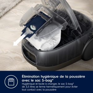 Aspirator cu sac Electrolux EB61C4OG Ocean Green performanta ridicata accesorii incluse - Img 5