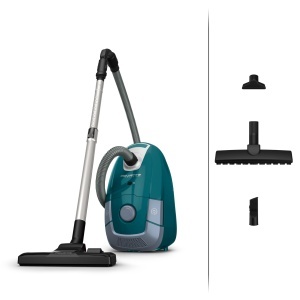 Aspirator cu sac Rowenta Power XXL RO3143 900W 45L Filtrare 3 trepte Petrol-Gri