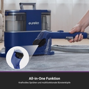 Aspirator cu spalare Eureka NEY100 12500Pa 15L pentru covoare si tapiterii - Img 5