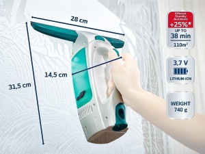Aspirator de feronerie Leifheit Dry Clean, 43 cm, 360 utilizare, acumulator - Img 8