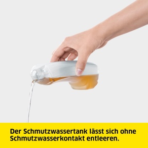 Aspirator de geamuri Karcher WV 1 Plus, autonomie 20 min, rezervor 100 ml, greutate 0,5 kg - Img 7