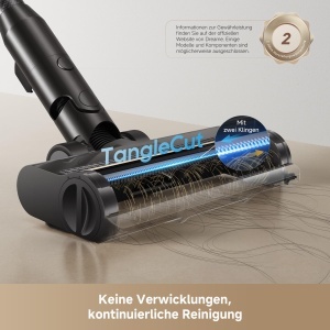 Aspirator fara fir Dreame R20 Pro-A, 600 W, 26000 Pa, design flexibil - Img 2