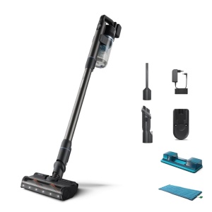 Aspirator fara fir Philips Aqua seria 7000 motor digital PowerCyclone 12 cu lumini LED modul Aqua atasabil autonomie de pana la 80 de minute cu 2 acce - Img 1