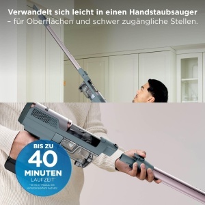 Aspirator fara fir Shark PowerLite BU1623EUPK, 40 minute autonomie, 115 Airwatt - Img 5