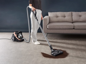Aspirator fara sac Rowenta Silence Force Cyclonic RO7954 putere mare de aspirare HEPA 25L Negru-Rose Gold - Img 4