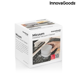 Aspirator Mini Portabil InnovaGoods Micuum Alb Compact si Eficient - Img 7