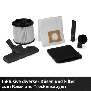 Aspirator multifunctional Einhell TE-VC 4090 SACL 1150W 40L Filtru HEPA Clasa L - Img 5