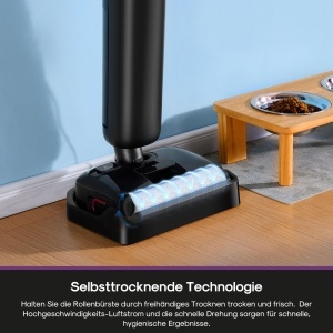 Aspirator multifunctional Eureka FloorShine 460 fara fir 4-in-1 17 kPa functie de spalare si uscare autonomie 30 min - Img 5