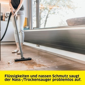 Aspirator multifunctional Karcher WD 3 P V-19420, 1000 W, 19 L, cu functie de suflare - Img 3