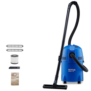 Aspirator Nilfisk Buddy II 18L, 1200 W, pentru uz casnic si profesional