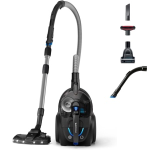 Aspirator Philips PowerPro Expert FC974709, 900W, fara sac, negru