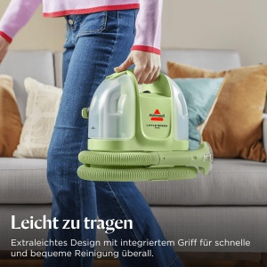 Aspirator portabil BISSELL Little Green Mini, 3.4 kg, sistem de curatare triplu - Img 6