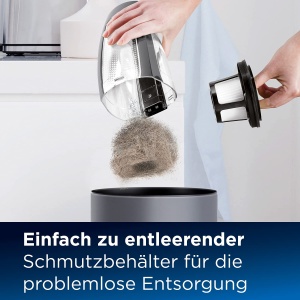 Aspirator portabil Bissell Pet Hair Eraser, 14.4V, cablu wireless, negrutitan - Img 5