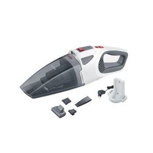 Aspirator portabil Severin HV 7146, 4-in-1, 30 min autonomie, alb-gri-rosu