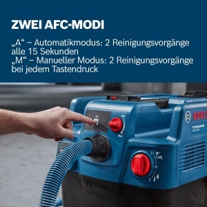 Aspirator profesional Bosch GAS 400 A, 1200 W, curatare automata AFC - Img 2