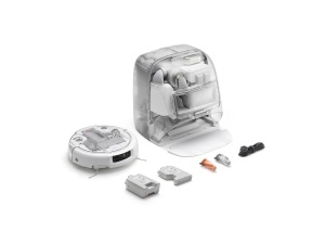 Aspirator robot DJI ROMO P cu functie de spalare, 25000 Pa putere de aspirare, design transparent - Img 4