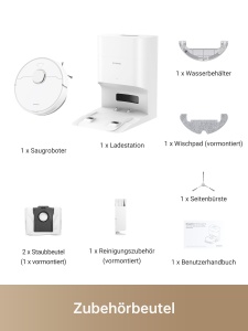 Aspirator robot Dreame D10 Plus Gen 2, 6000 Pa putere, functie de mopping, autonomie 285 minute - Img 8