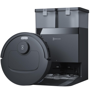 Aspirator robot ECOVACS DEEBOT T30e, 25000 Pa, functie de spalare, negru