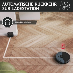 Aspirator robot Hoover HG4 HG430H cu functie de spalat navigare laser 4000Pa - Img 9