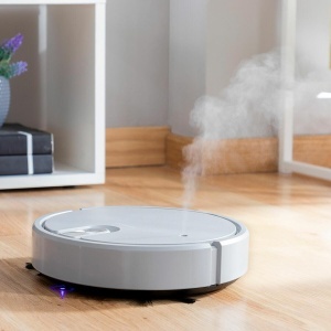 Aspirator robot InnovaGoods Varob 5-in-1 Gri Compact si Reincarcabil - Img 3