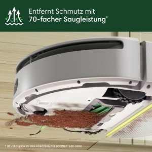 Aspirator robot iRobot Roomba 205 DustCompactor, putere de aspirare 70x, autodepurare 60 zile - Img 6