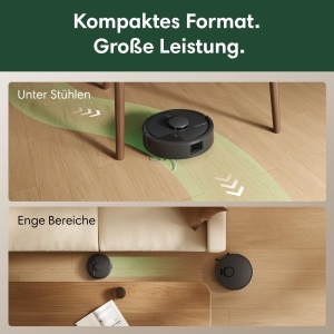 Aspirator robot iRobot Roomba Mini, AutoEmpty, 7000 Pa, Compact - Img 3