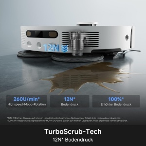 Aspirator robot Mova E50 Pro Ultra, 30000 Pa putere, 5L rezervor - Img 4