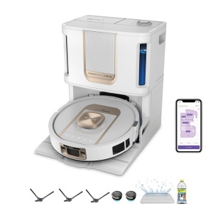 Aspirator robot Shark ThermaCharged cu functie de spalare, 3 ore autonomie, tehnologie DirtDetect