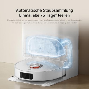 Aspirator robot Xiaomi X20 Pro 7000 Pa Sistem dual mop Capacitate 75 zile - Img 4
