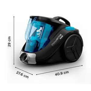 Aspirator Rowenta Compact Power Cyclonic, 750W, 1.5L, NegruAlbastru - Img 7
