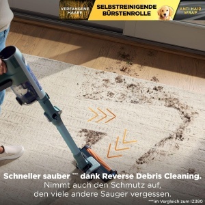 Aspirator Shark Detect Speed Clean Empty Pet Pro, 60 min autonomie, auto-vidanjare, salbeigrau - Img 9