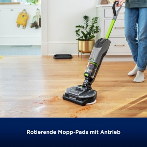 Aspirator si mop Bissell SpinWave Vac Pet 3885N fara fir pentru podele dure ideal pentru case cu animale - Img 3