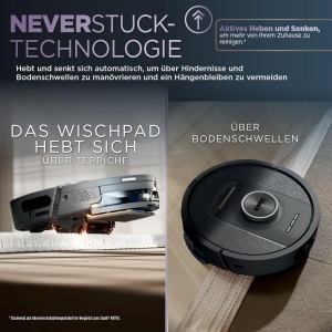 Aspirator si Wischrobot Shark PowerDetect RV2800, 2-in-1, Negru, Autonom - Img 5