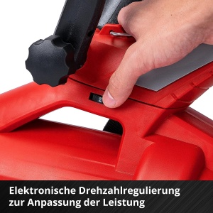 Aspirator suflant Einhell GE-CL 36 Li E-Solo 210 kmh Brushless Motor 45L - Img 8