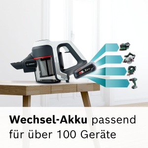 Aspirator vertical Bosch Unlimited 6 BCS611AM fara sac alb motor garantat 10 ani - Img 5