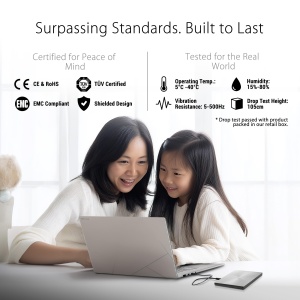 Asus ZenDrive U9M DVD Writer Gold USB-C si USB-A Ultra Slim - Img 2