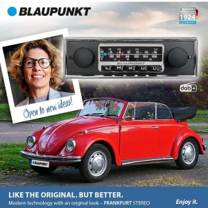 Autoradio Blaupunkt Frankfurt Stereo, 1-DIN, Design Oldtimer, DAB, Bluetooth, 4x50W - Img 8